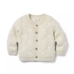 Janie and Jack Baby Heart Cardigan size 18-24 months
